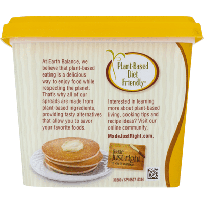 Earth Balance Buttery Spread, 78% Vegetable Oils, Original