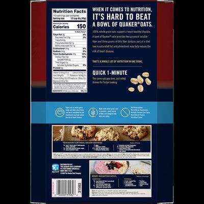 Quaker Oats 5 Lb Instacart