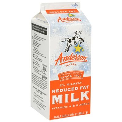 Anderson's Milk, 2% Milkfat Reduced Fat