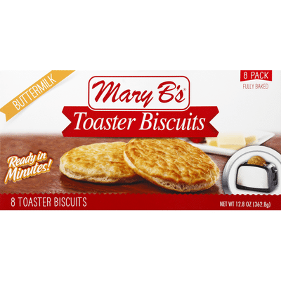 Mary B's Toaster Biscuits, Buttermilk, 8 Pack (8 Each) - Instacart