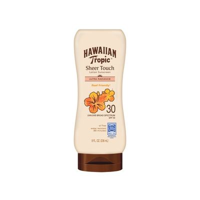 Hawaiian Tropic Sheer Touch Ultra Radiance Lotion Sunscreen Broad Spectrum