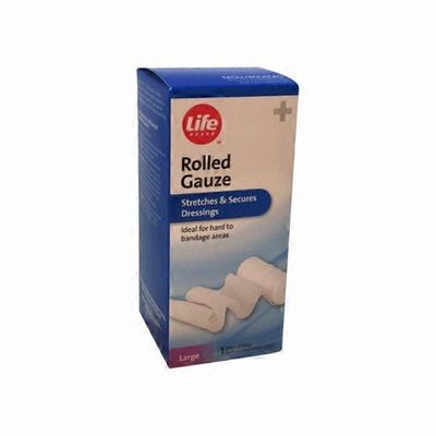 Life Brand Large Rolled Gauze