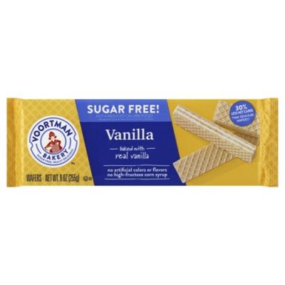 Voortman Sugar Free Vanilla Wafer Cookies