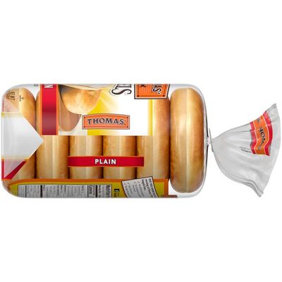 Thomas Plain Original Pre-Sliced Bagels