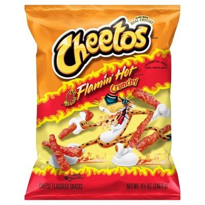 Cheetos Flamin' Hot Cheese Flavored Snacks