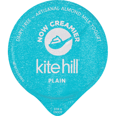 Kite Hill Almond Milk Yogurt, Dairy Free, Plain