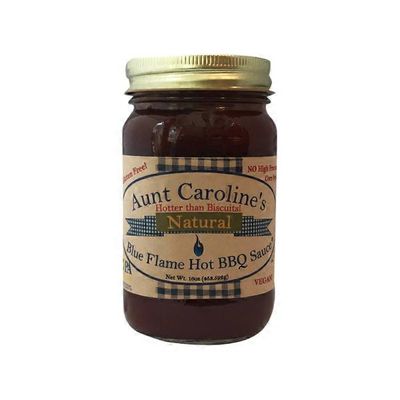 Aunt Caroline's BBQ Blue Flame Hot BBQ Sauce