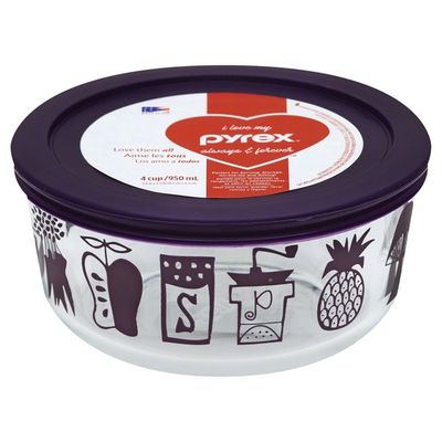 Pyrex Glass Storage, 4 Cup