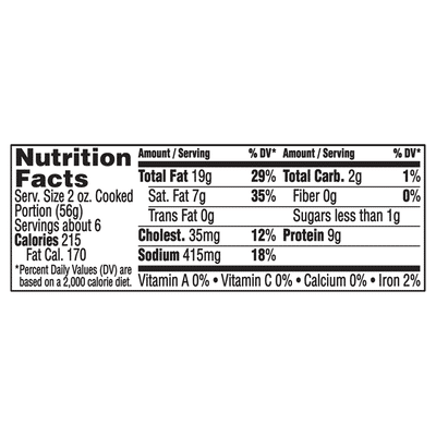 Jimmy Dean Premium Pork Regular Sausage Roll