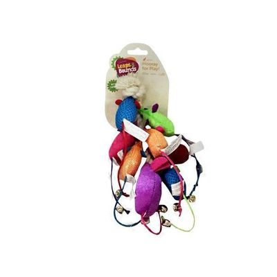 Leaps & Bounds Cat Toy Hooray for Play With Catnip
