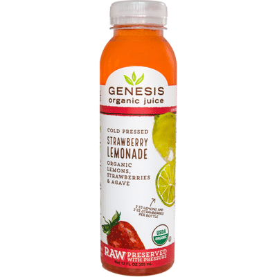 Genesis Organic Juice Strawberry Lemonade