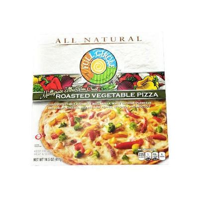 Full Circle Multigrain Ultra Thin Crust Roasted Vegetable Pizza