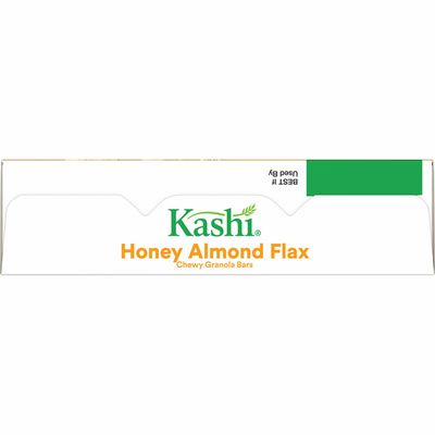 Kellogg's Kashi GO Chewy Granola Bars, Fiber Bars, Vegetarian Snacks, Honey Almond Flax
