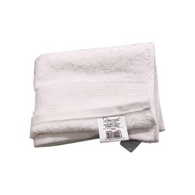 Interiors by Design White Feather Touch Hand Towel