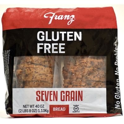 phytic acid index of franz gluten free bread