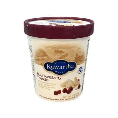 Kawartha Dairy Black Raspberry Thunder Ice Cream