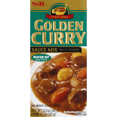 S&b Sauce Mix, Golden Curry, Medium Hot