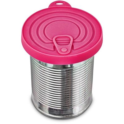 Bowmate Pink & Black Can Lid