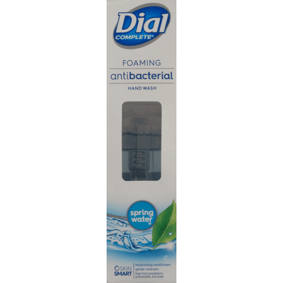 Dial Complete Antibacterial Foaming Hand Wash, Spring Water