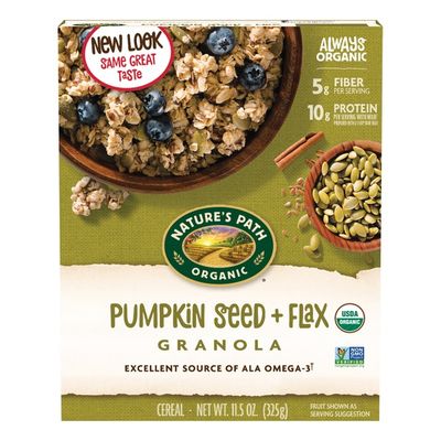 Nature's Path Pumpkin Seed Plus Flax Granola
