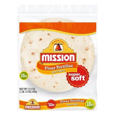 Mission Super Soft Soft Taco Flour Tortillas