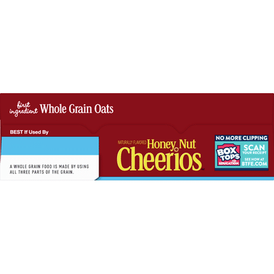 Honey Nut Cheerios Breakfast Cereal with Oats, Gluten Free