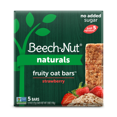 Beech-Nut Naturals Strawberry Fruity Oat Bars