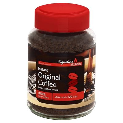 Signature Kitchens Coffee, 100% Instant, Crystals
