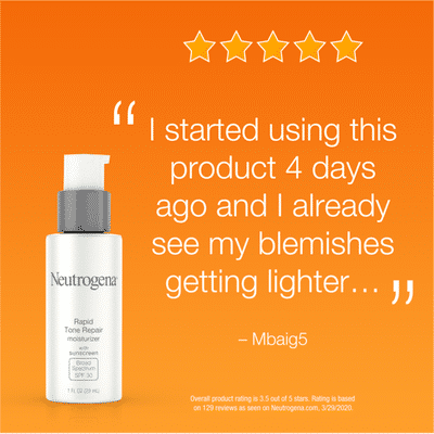 neutrogena rapid tone repair moisturizer spf 30