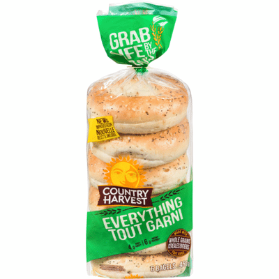 Country Harvest Everything Bagels