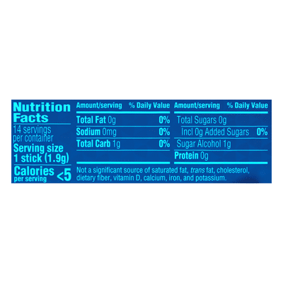 Trident Peppermint Sugar Free Gum