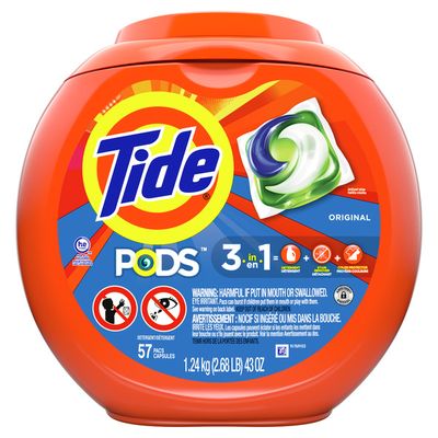 Tide Pods Liquid Laundry Detergent Pacs, Original