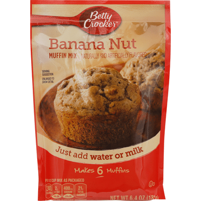 Betty Crocker Muffin Mix Banana Nut 6 4 Oz Instacart