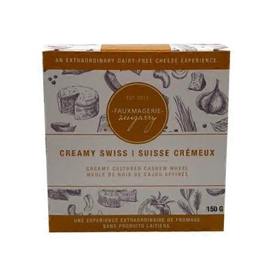 Zengarry Creamy Swiss Cashew Cheese