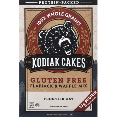 Kodiak Cakes Gluten Free Frontier Oat Flapjack & Waffle Mix
