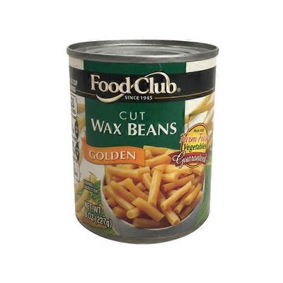 Food Club Cut Wax Beans