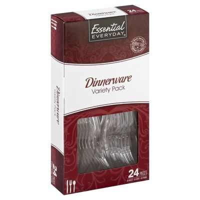 Essential Everyday Dinnerware, Variety Pack