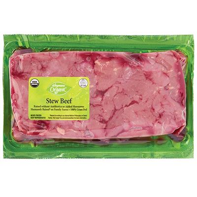 Wegmans Organic Food You Feel Good About Beef Stew Beef, Grass Fed