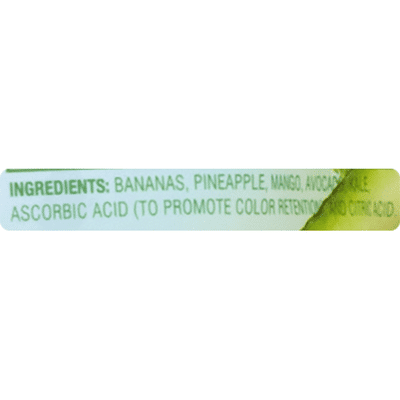 Dole Fruit & Veggie Blends Tropical Avocado with Kale Smoothie Mix