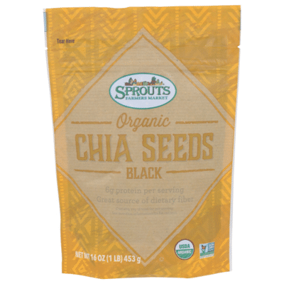 Sprouts Black Chia Seeds