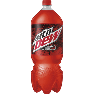 Mtn Dew Code Red Cherry Flavor 2 L Instacart