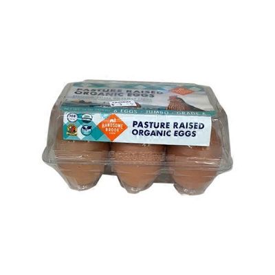 Handsome Brook Farm Jumbo Organic Pasture Raised Grade A Eggs