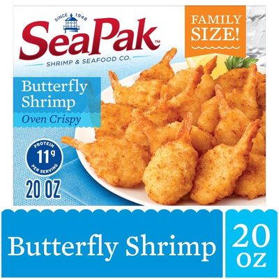 SeaPak Butterfly Shrimp with Crispy Breading