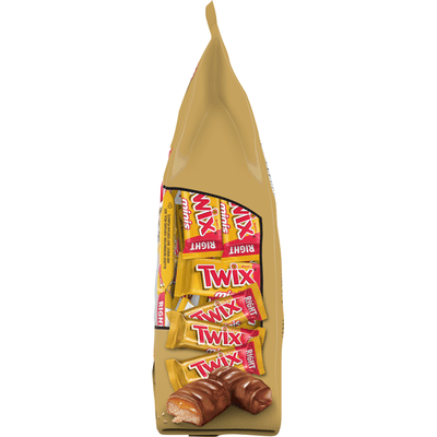 Twix Caramel Minis Size Chocolate Cookie Candy Bars