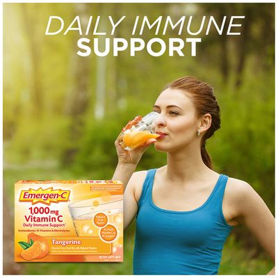 Emergen-C Vitamin C Fizzy Drink Mix Tangerine, Vitamin C Fizzy Drink Mix Tangerine