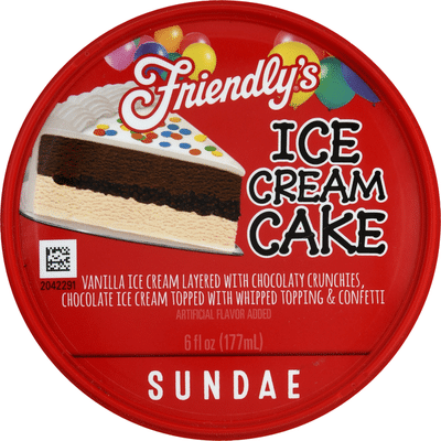 Friendly's Sundae, Ice Cream Cake