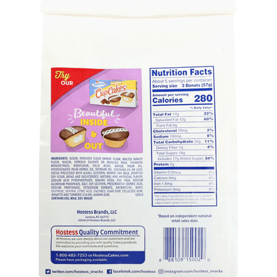 Hostess Frosted Donettes Bag