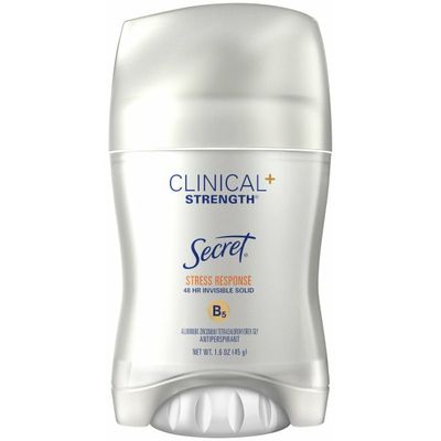 Secret Clinical Strength Invisible Solid Women's Antiperspirant & Deodorant Stress Response
