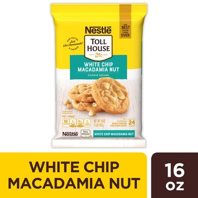 Toll House TOLL HOUSE White Chip Macadamia Nut Cookie Dough