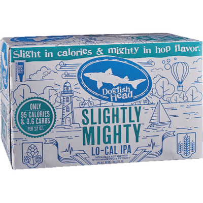 Dogfish Head Slightly Mighty Lo Cal Ipa Beer 12 Fl Oz Instacart